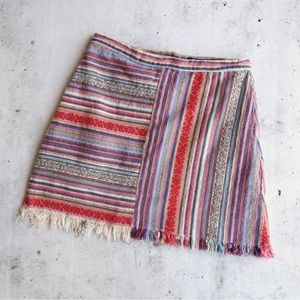 SHOWPO crochet / knit multi color skirt